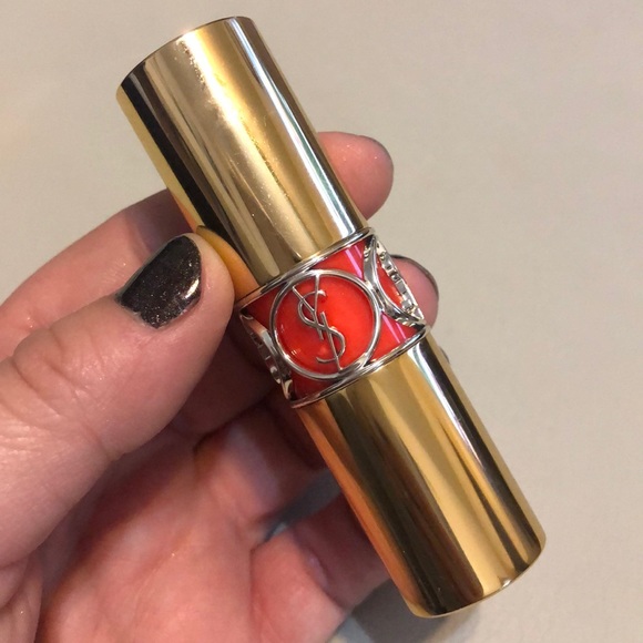 Yves Saint Laurent Other - YSL Rouge Volupte Shine shade 46 Orange Perfecto
